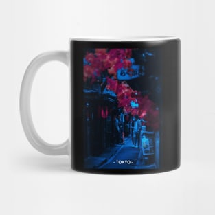 Tokyo Street Neon Synthwave Mug